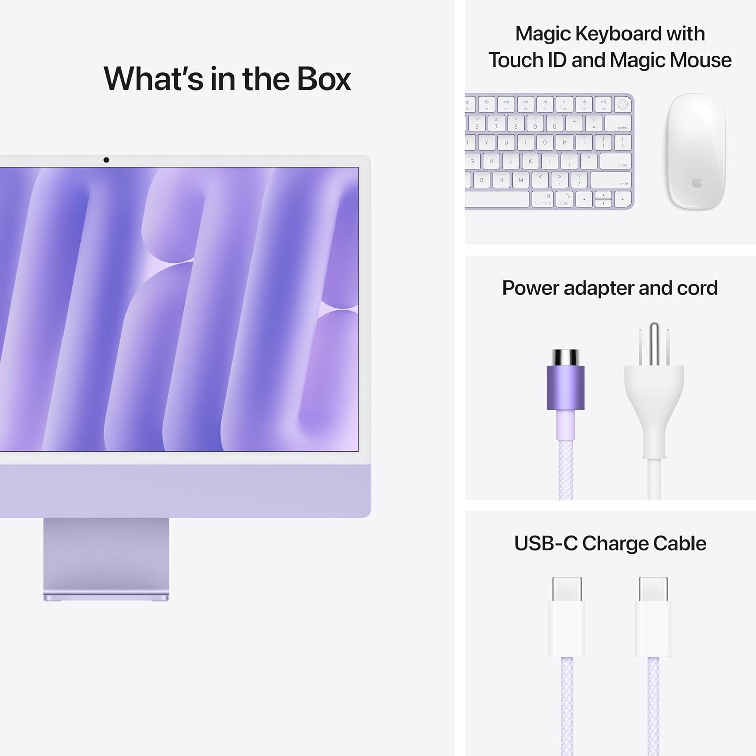 Apple iMac 24 M4 - Purple
