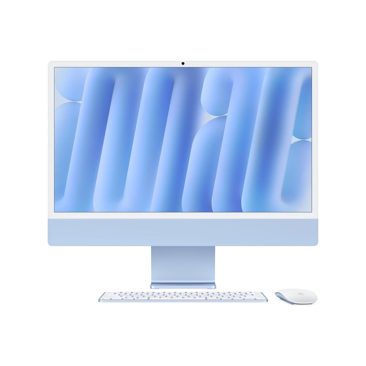 Apple 2024 iMac All-in-One Desktop Computer with M4 chip with 10-core CPU and 10-core GPU: Built for Apple Intelligence, 24-inch Retina Display, 16GB Unified Memory, 512GB SSD Storage; Blue