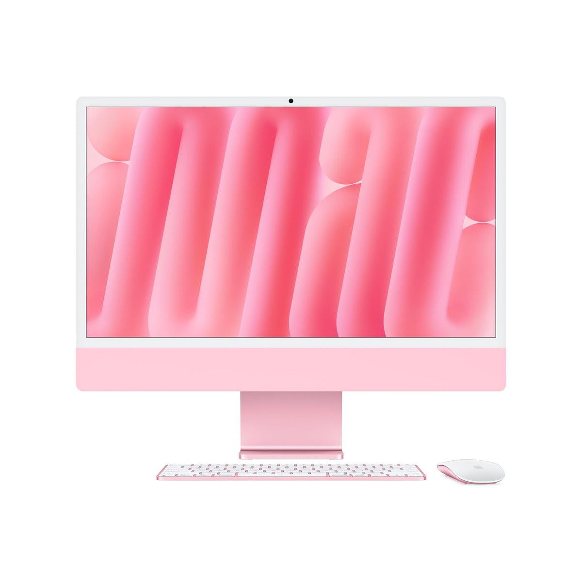 Apple 2024 iMac All-in-One Desktop Computer with M4 chip with 10-core CPU and 10-core GPU: Built for Apple Intelligence, 24-inch Retina Display, 16GB Unified Memory, 256GB SSD Storage; Pink