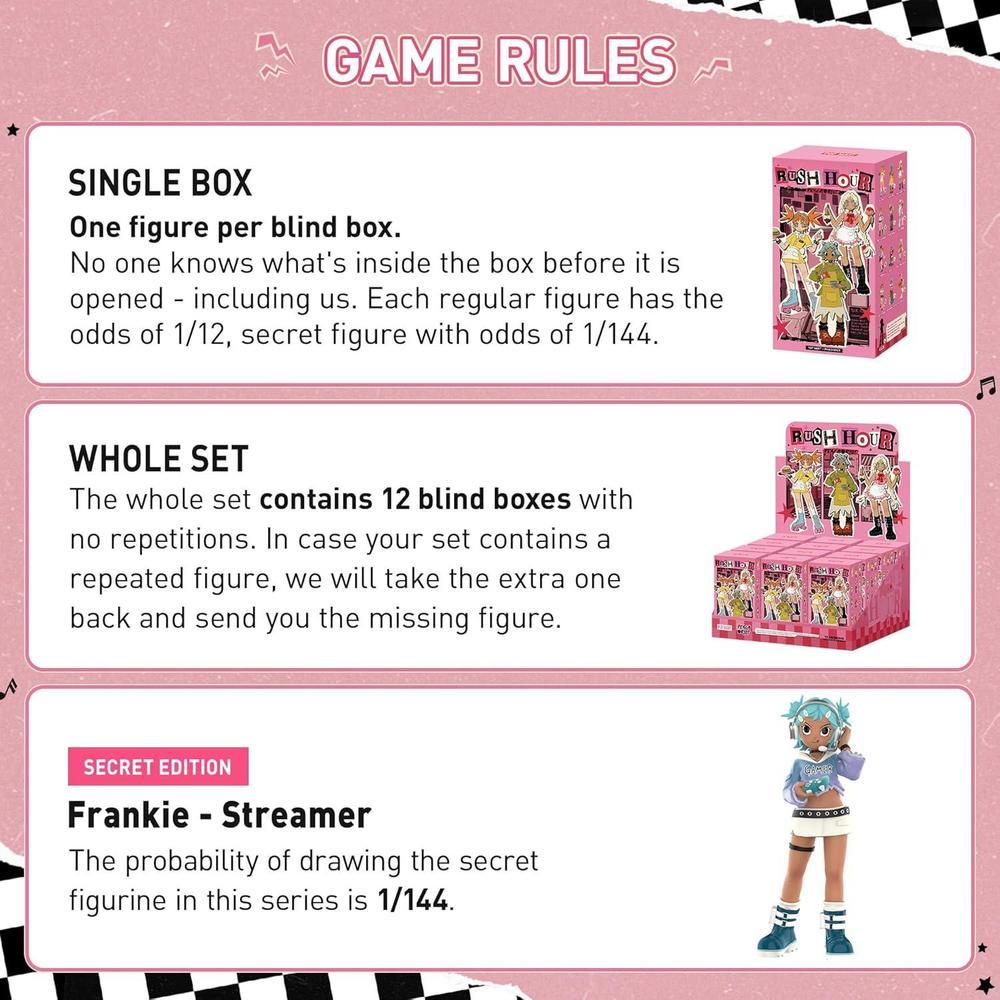 Figuras Coleccionables POP MART Peach Riot Rush Hour, Diseño Aleatorio, Ideal para Decoración y Regalos