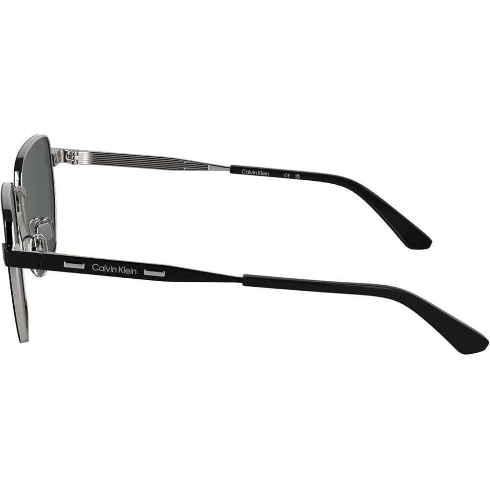 Gafas de sol Calvin Klein Ck25100s de diseño cuadrado con marco metálico