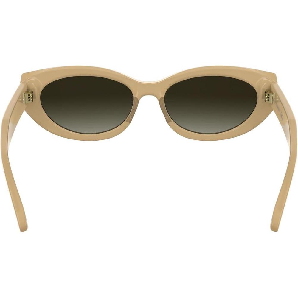 Calvin Klein Gafas de Sol Mujer CK25502S Beige Opalino Lente Marrón Gradiente