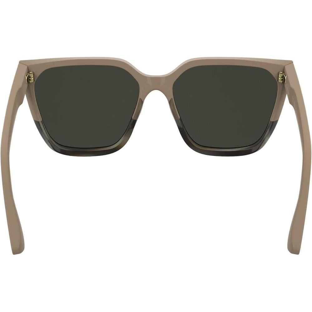 Gafas de sol cuadradas para mujer Calvin Klein con marcos de acetato renovado y logotipo discreto en las sienes
