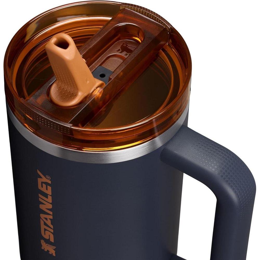 Stanley Quencher ProTour: Vaso de acero inoxidable con tapa a prueba de fugas, popote y asa. Compatible con portavasos, sin BPA