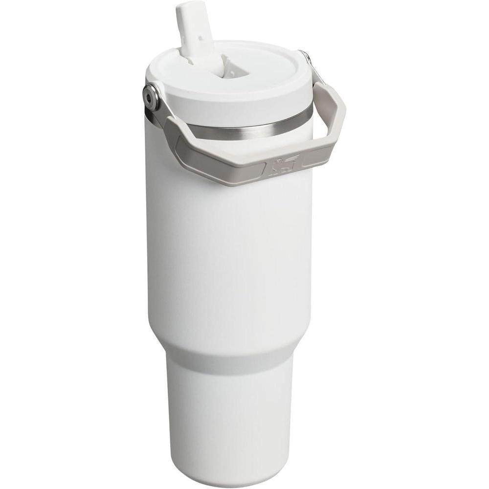 Stanley IceFlow 2.0 Botella con Popote Abatible, Agarradera, Aislamiento Acero Inoxidable, Libre de BPA, Color Frost