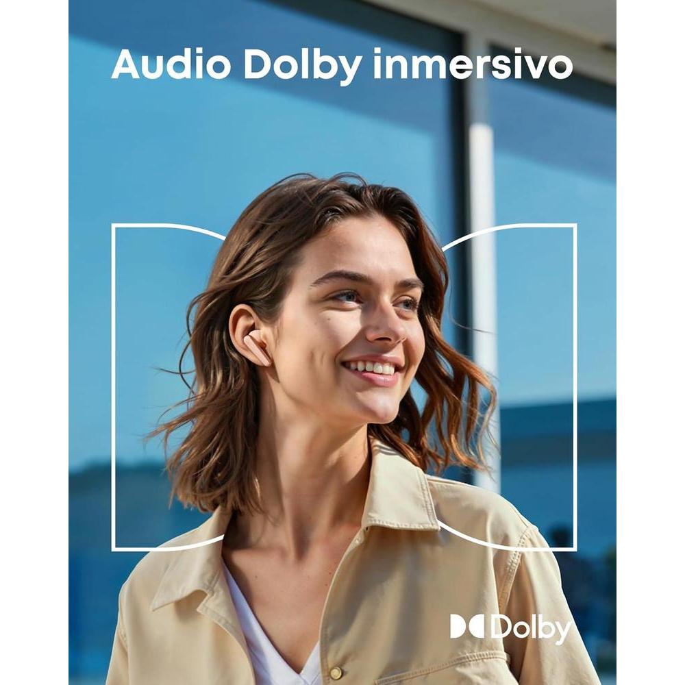 Auriculares inalámbricos Soundcore Liberty 5 by Anker con cancelación de ruido, audio Dolby y carga rápida
