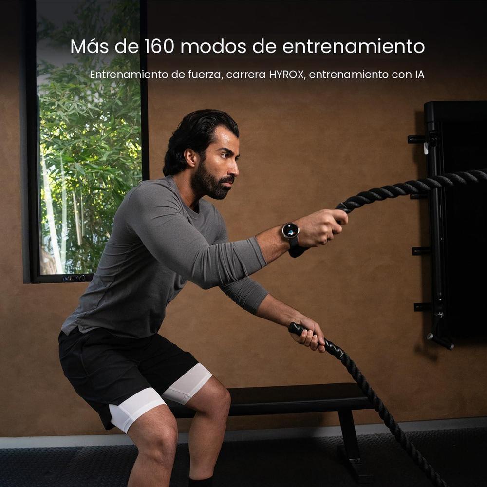 'Amazfit Active 2 Smartwatch Android/iPhone, Resistente Al Agua, Batería 10 Días, GPS, Monitor Corazón Y Sueño'