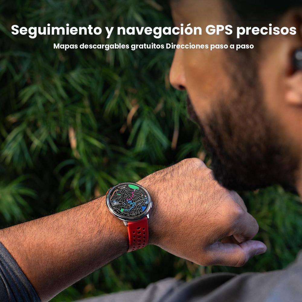 'Amazfit Active 2 Smartwatch Android/iPhone, Resistente Al Agua, Batería 10 Días, GPS, Monitor Corazón Y Sueño'