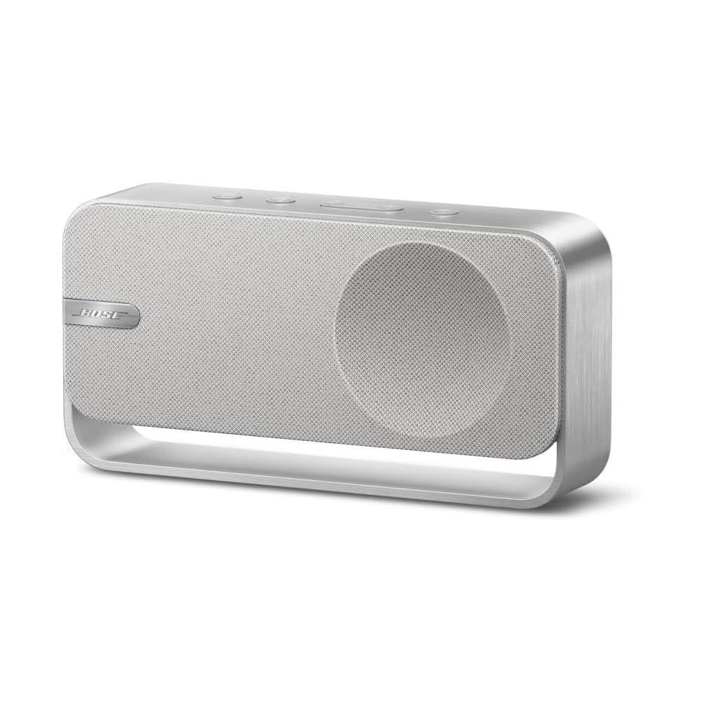 Bose SoundLink Home Speaker, Premium, Portable and Wireless Bluetooth Bookshelf Speaker, Up to 9 Hours Battery Life, Light Silver