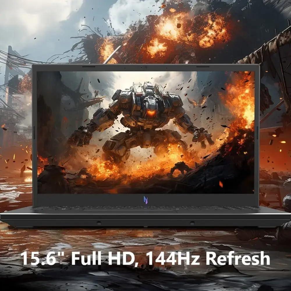 Acer Nitro V Gaming Laptop, AMD Ryzen 5 7535HS, 16GB RAM, 512GB SSD, GeForce RTX 4050, Windows 11, Teclado Retroiluminado
