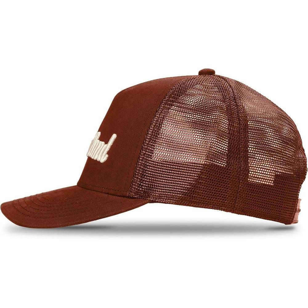 Timberland Gorra de camionero para hombre con sarga de algodón y malla transpirable, cierre ajustable a presión