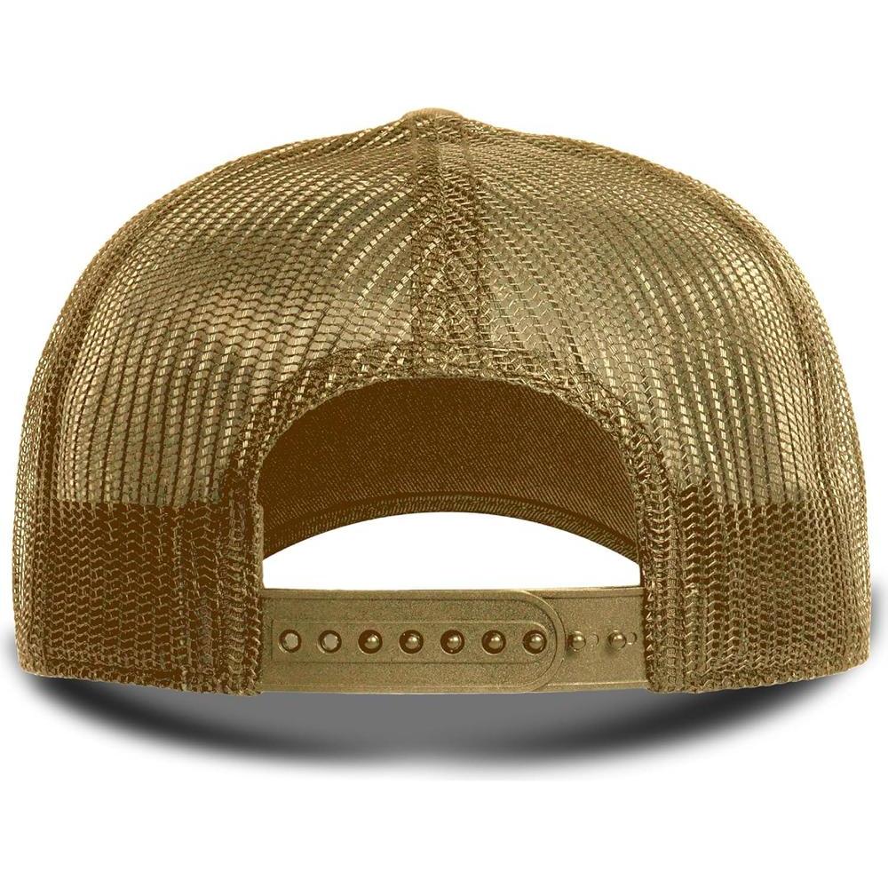 Gorra Timberland para hombre, diseño Trucker con parche de montaña, ajuste de malla y visera curva