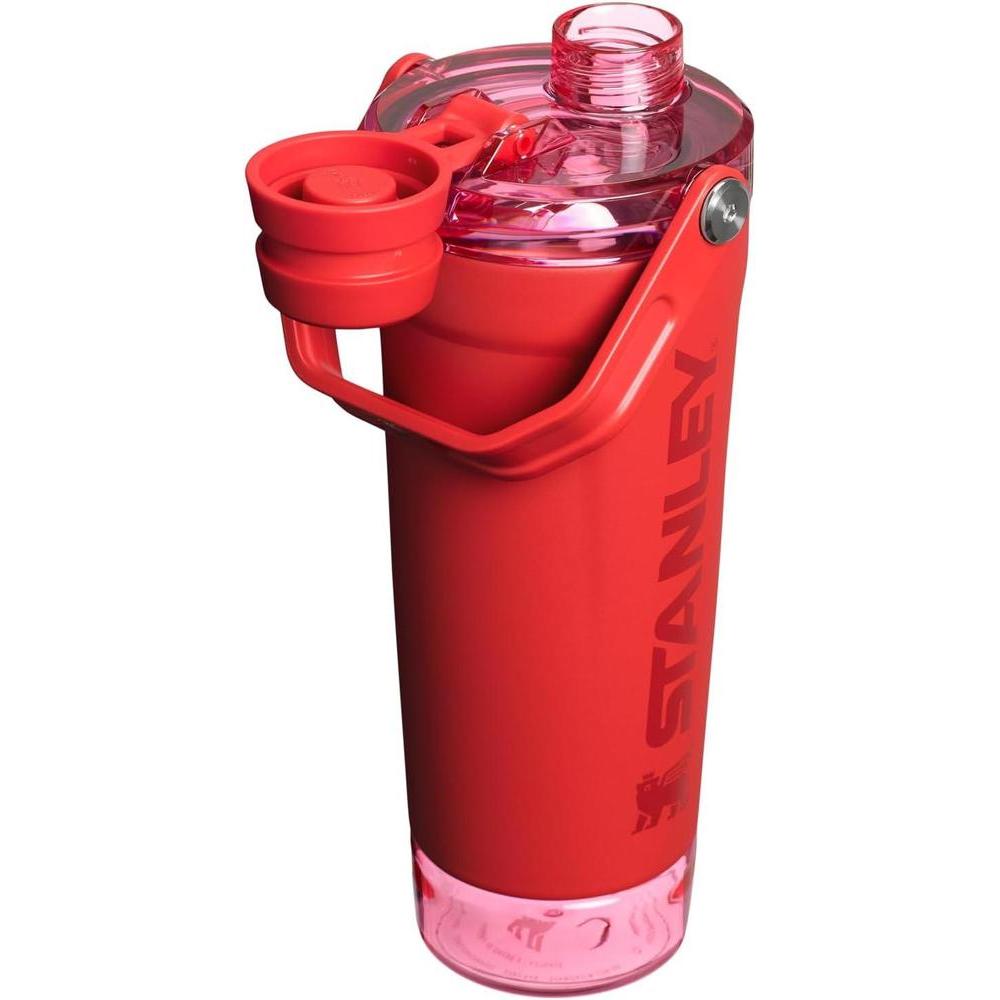 Stanley Activate - Botella agitadora a prueba de fugas con aislamiento, almacenamiento base y tapa de flujo rápido, para batidos y proteína