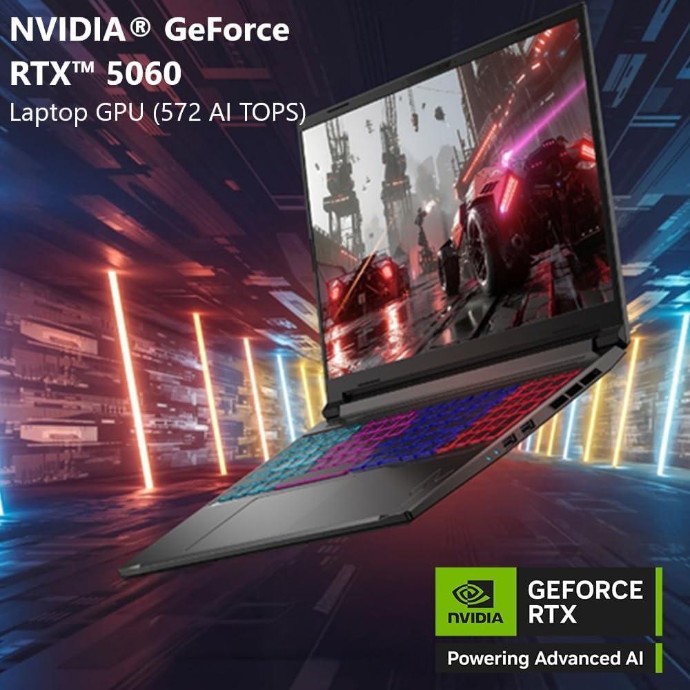 Acer Nitro V 16S Ai Laptop Gamer, 16"  Wuxga Ips 180Hz, Amd Ryzen 7 260, 32Gb Ddr5, 1Tb Ssd, Gpu Rtx 5060
