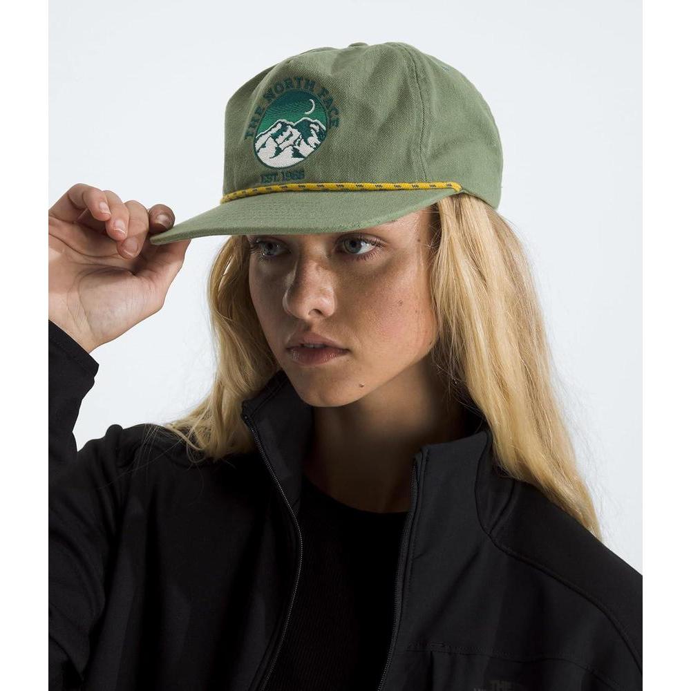 Gorra unisex de 5 paneles THE NORTH FACE, ajuste clásico, estilo y confort en poliéster reciclado y algodón orgánico