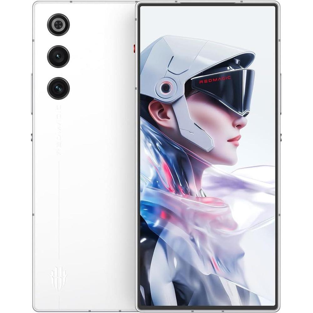REDMAGIC 10 Air Smartphone 5G, 120Hz Gaming Phone, 6.8" FHD+, Under Display Camera, 5860mAh Android Phone,16+512GB, 80W Charger, Dual-Sim, US Unlocked Cell Phone White