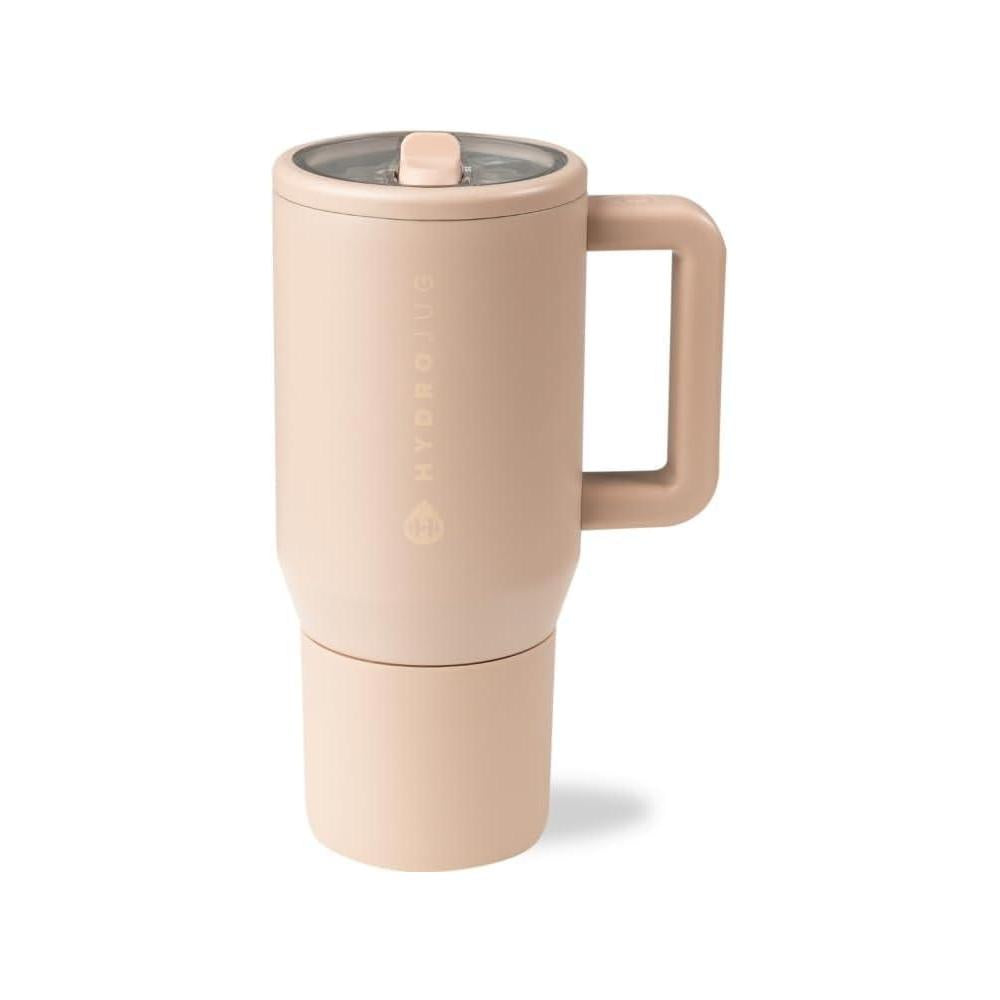 HydroJug Kids - 20 oz Insulated Kids Water Bottle with Flip Straw & Handle | Leak-Proof & Durable | Perfect for School, Sports, Lunch, Travel & Camp, Autumn Oak