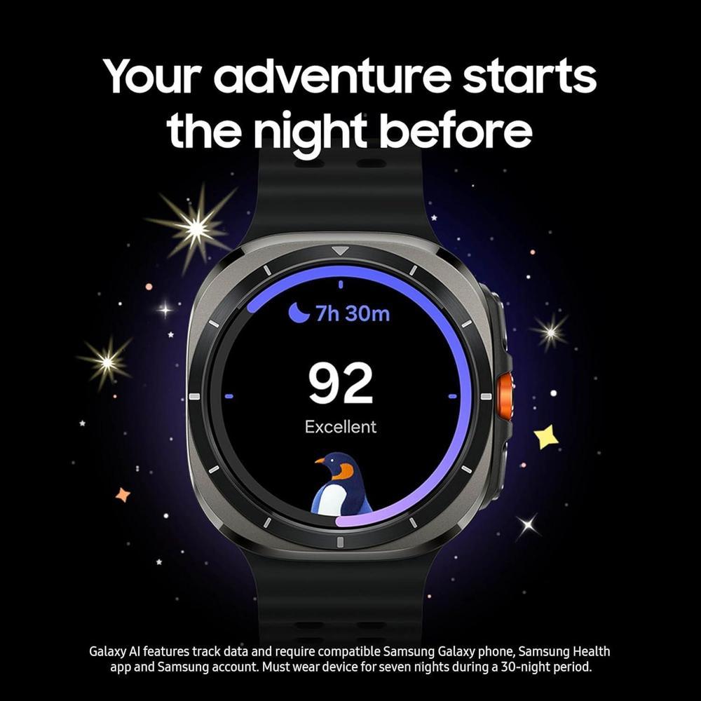 Samsung Galaxy Watch Ultra Con Lte, Carcasa De Titanio, Características Avanzadas De Entrenamiento Y Seguimiento De Salud