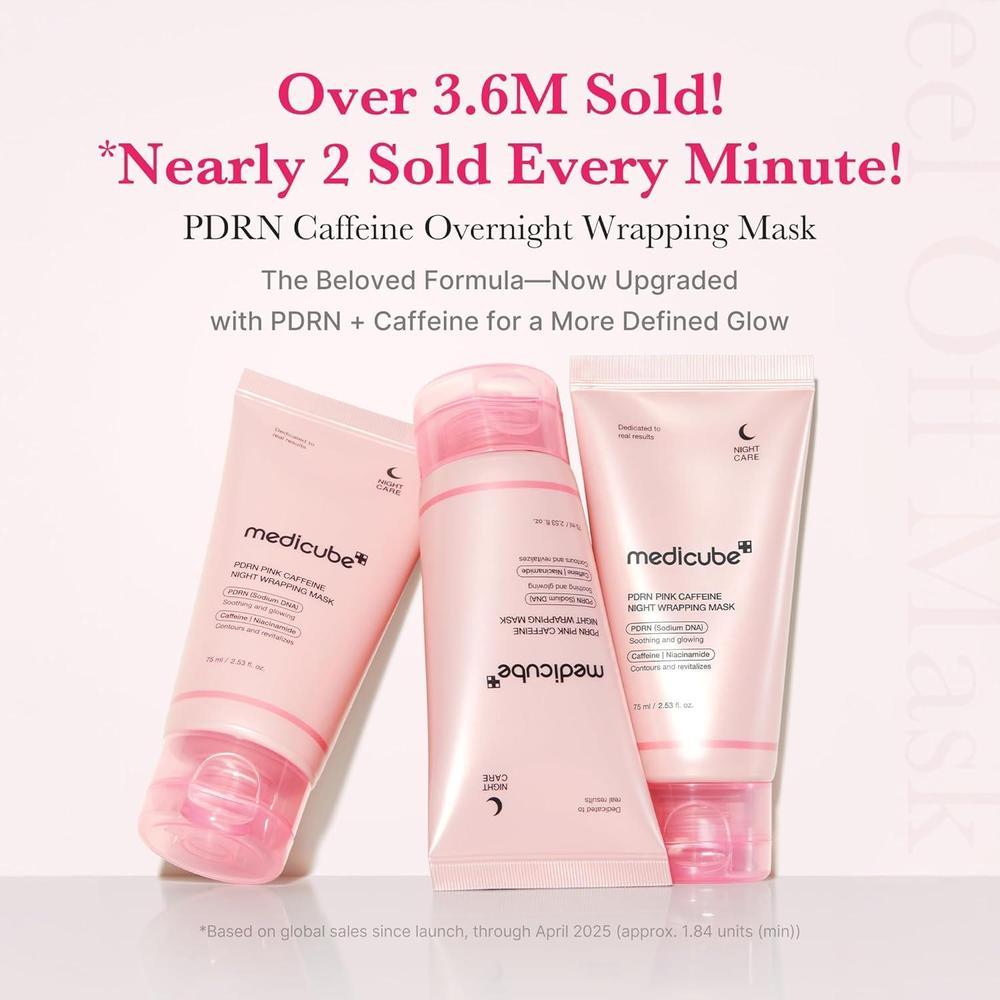 Mascarilla Medicube PDRN Peel Off Mask Caffeine 75ml