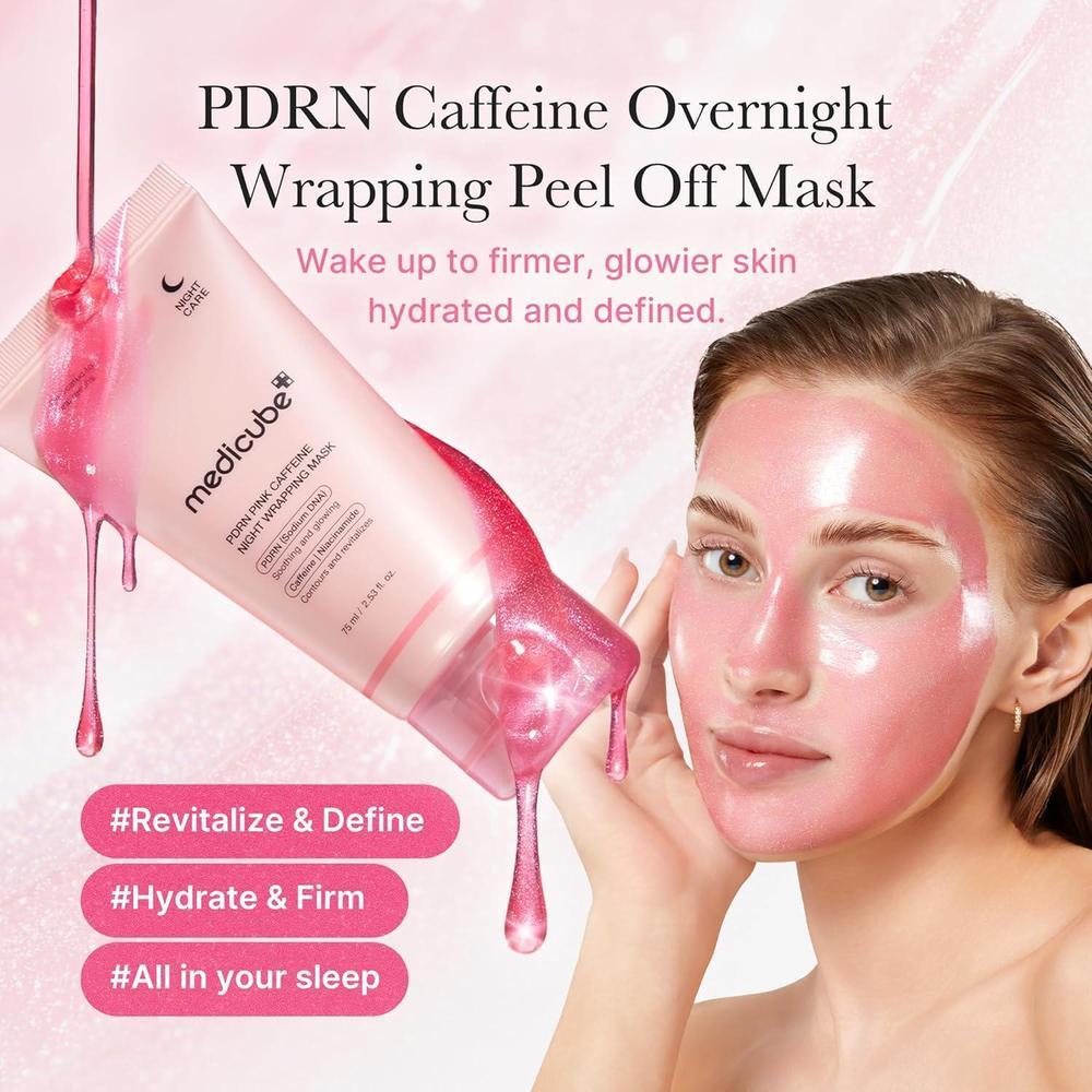 Mascarilla Medicube PDRN Peel Off Mask Caffeine 75ml