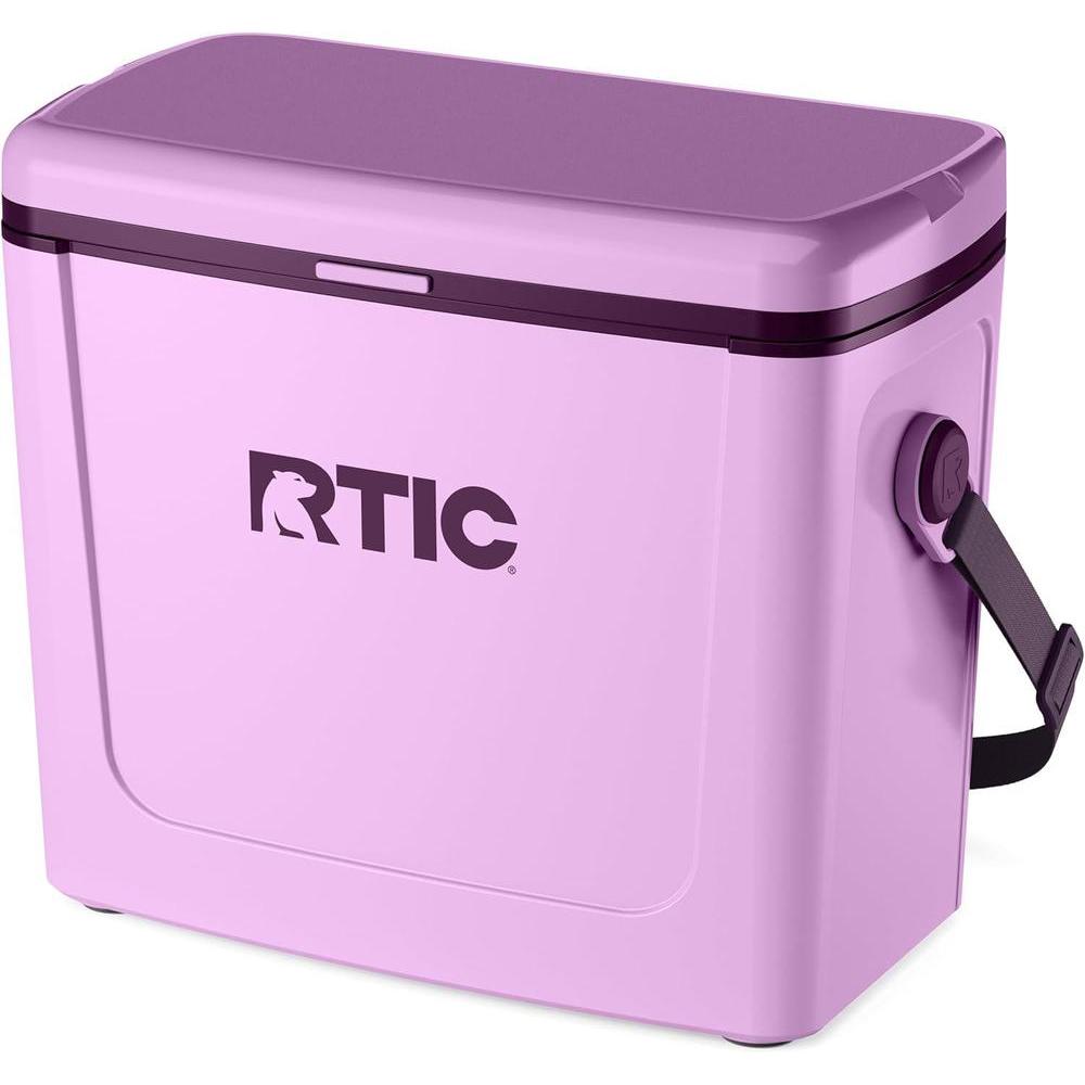 RTIC 16 Qt Road Trip Cooler, Hard Insulated Portable with Strap and Handle for Outdoor, Beach, Picnic, Camping, Sports, Travel