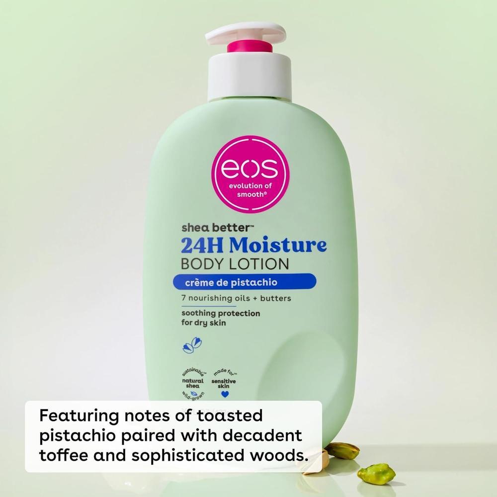 Eos Loción Shea Better Pistacho Hidratante 24h Ligera Vegana 473ml