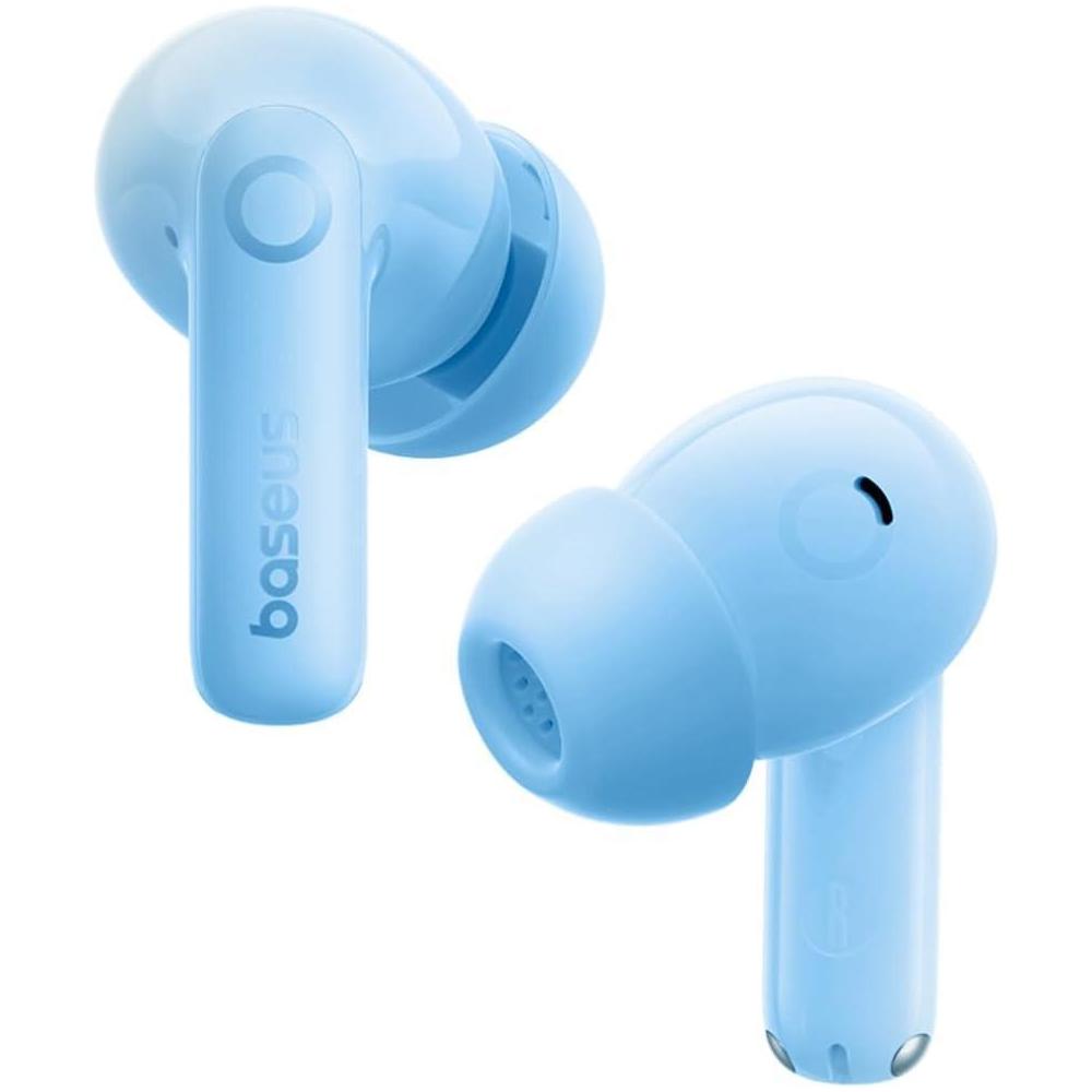 Baseus Bass BP1 Pro Noise Cancelling Wireless Earbuds, Real-Time Adaptive Noise Cancelling, Adaptive Active EQ, LDAC Hi-Res Sound, 6-Mic AI Clear Calls, 55H Playtime, IP55 Waterproof, Bluetooth 6.0