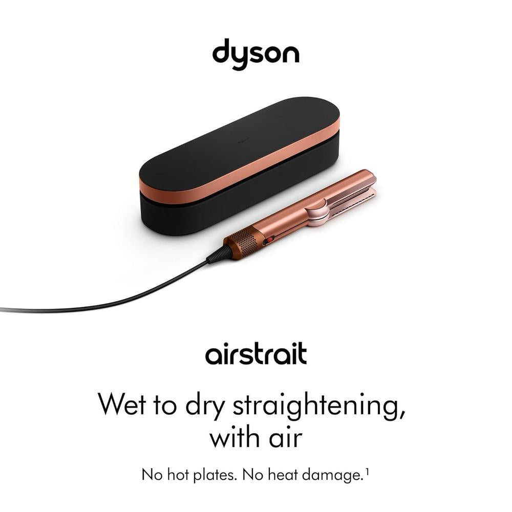 Plancha Dyson Airstrait™: cabello mojado a seco sin daño térmico, todos los tipos de cabello