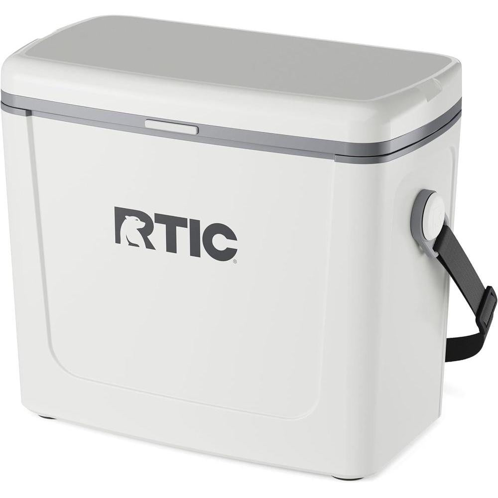 RTIC 16 Qt Road Trip Cooler, Hard Insulated Portable with Strap and Handle for Outdoor, Beach, Picnic, Camping, Sports, Travel