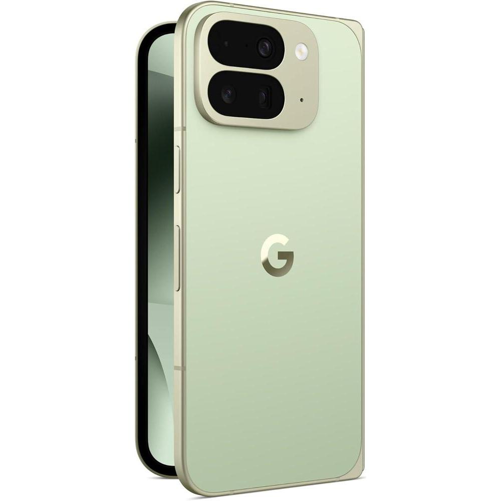 Google Pixel 10 Pro Fold - Unlocked Android Smartphone with Gemini, Your AI Assistant - Advanced Triple Rear Camera System - 24+ Hour Battery - Foldable Display - Hands-Free Video - Jade - 512 GB