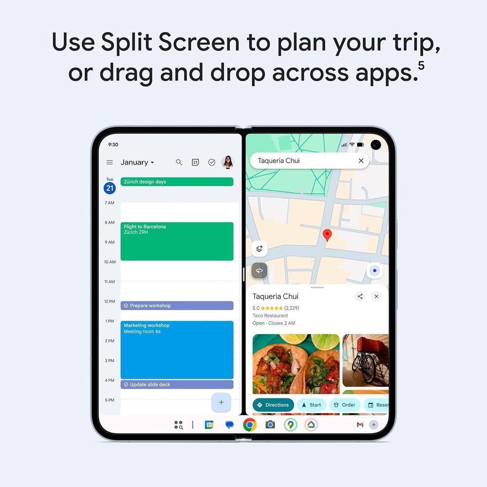 Google Pixel 10 Pro Fold - 512GB Jade Android Smartphone Desbloqueado Con AI Y Cámara Avanzada