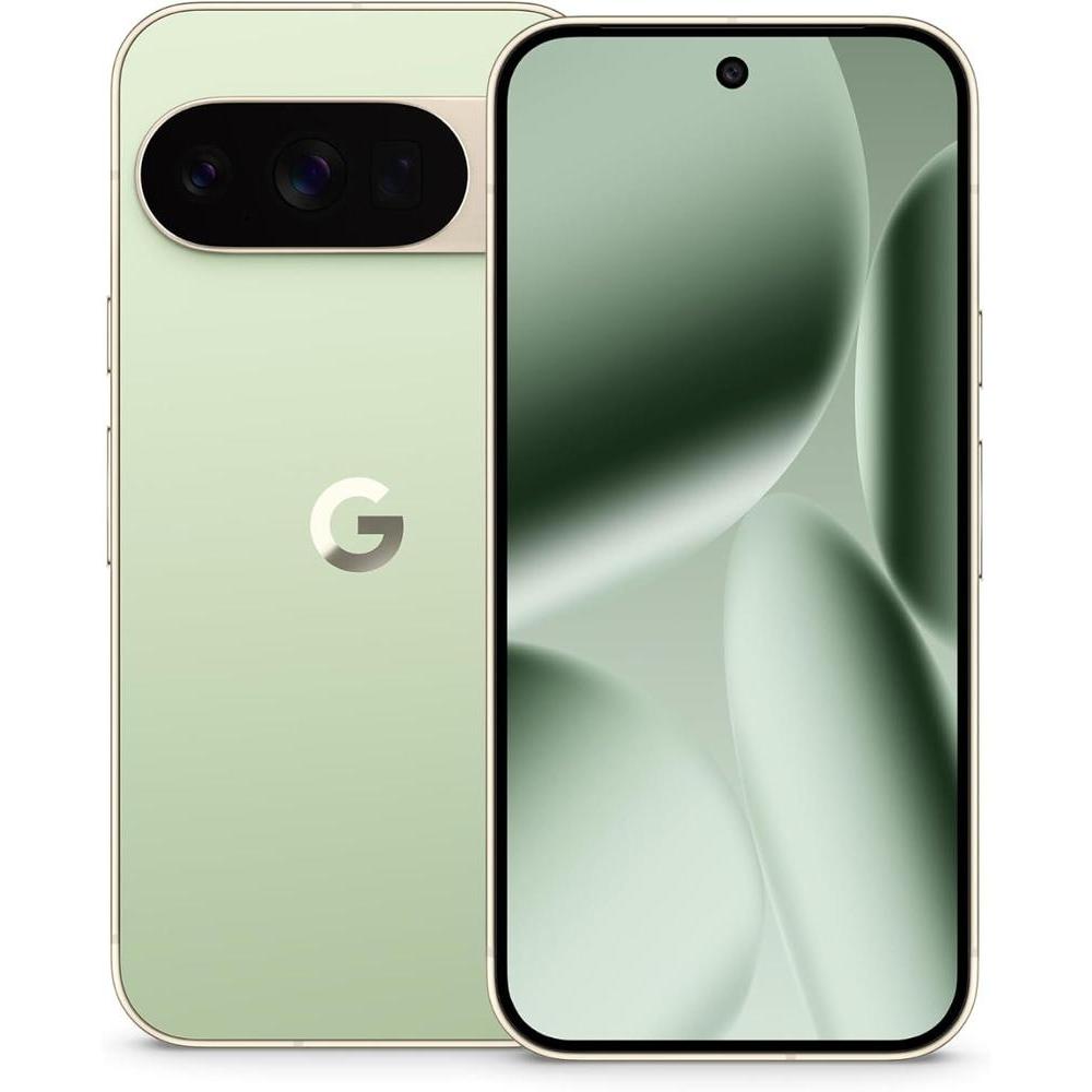 Google Pixel 10 Pro - Unlocked Android Smartphone with Gemini, Your AI Assistant, Triple Rear Camera System, Fast-Charging 24+ Hour Battery, and 6.3" Super Actua Display - Jade - 256 GB
