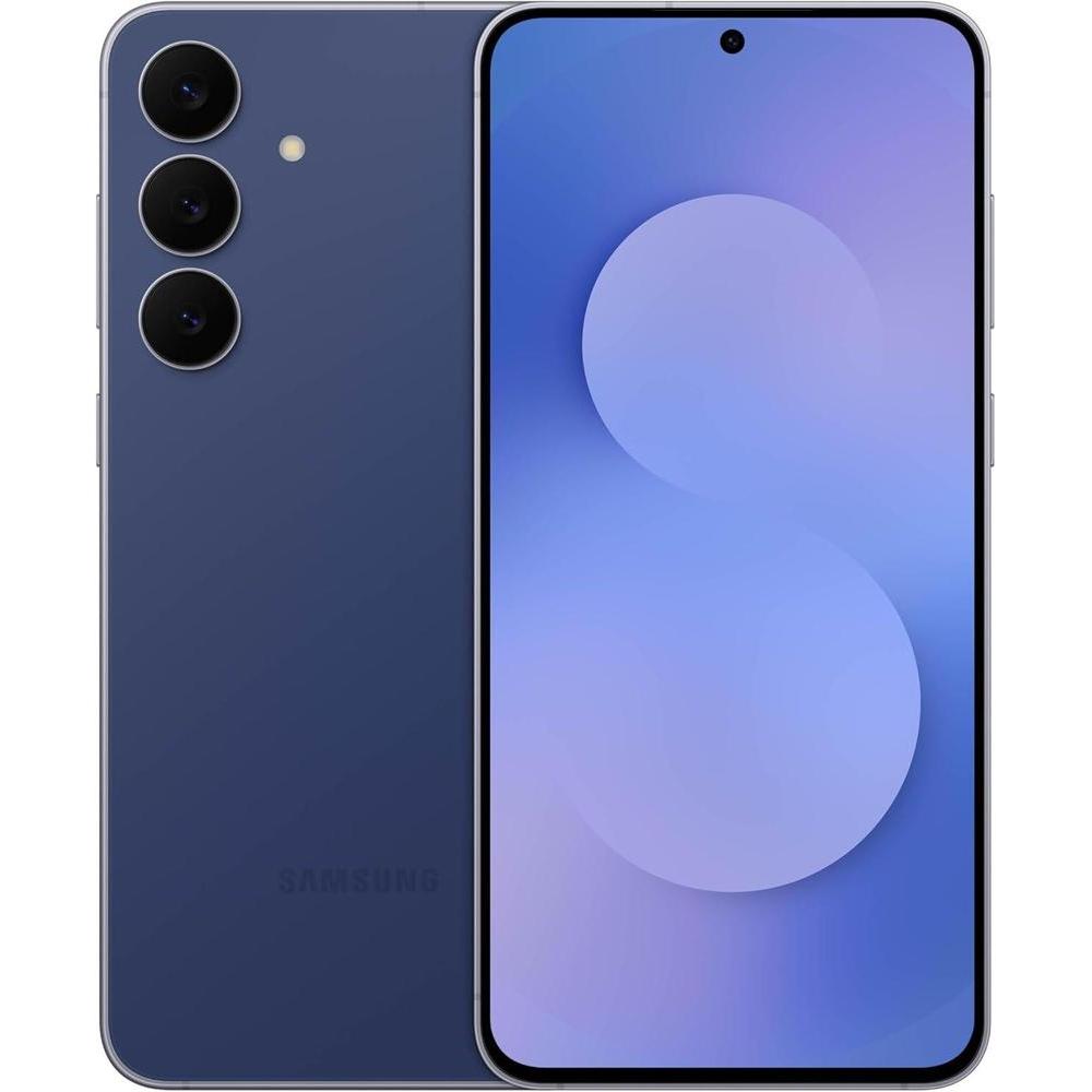 SAMSUNG Galaxy S25 FE Cell Phone (2025), 128GB AI Smartphone, Unlocked Android, Large Display, 4900mAh Battery, High Res-Camera, AI Photo Edits, Durable, US 1 Yr Warranty, Navy