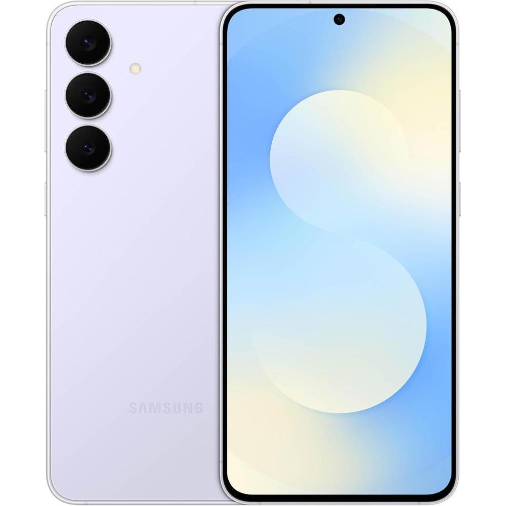 SAMSUNG Galaxy S25 FE Cell Phone (2025), 128GB AI Smartphone, Unlocked Android, Large Display, 4900mAh Battery, High Res-Camera, AI Photo Edits, Durable, US 1 Yr Warranty, Icyblue