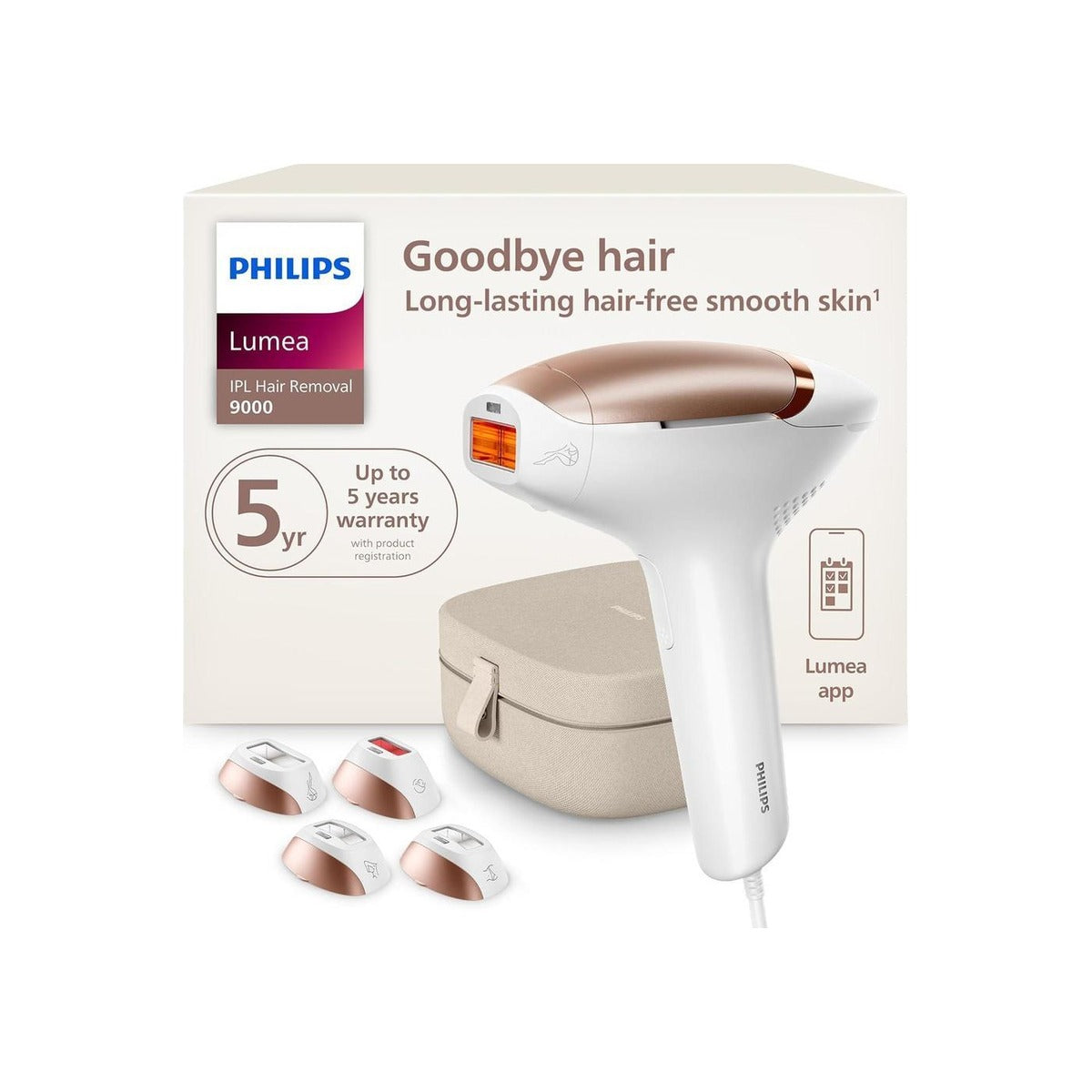 Philips Lumea 9000 Series IPL - 4 Accesorios