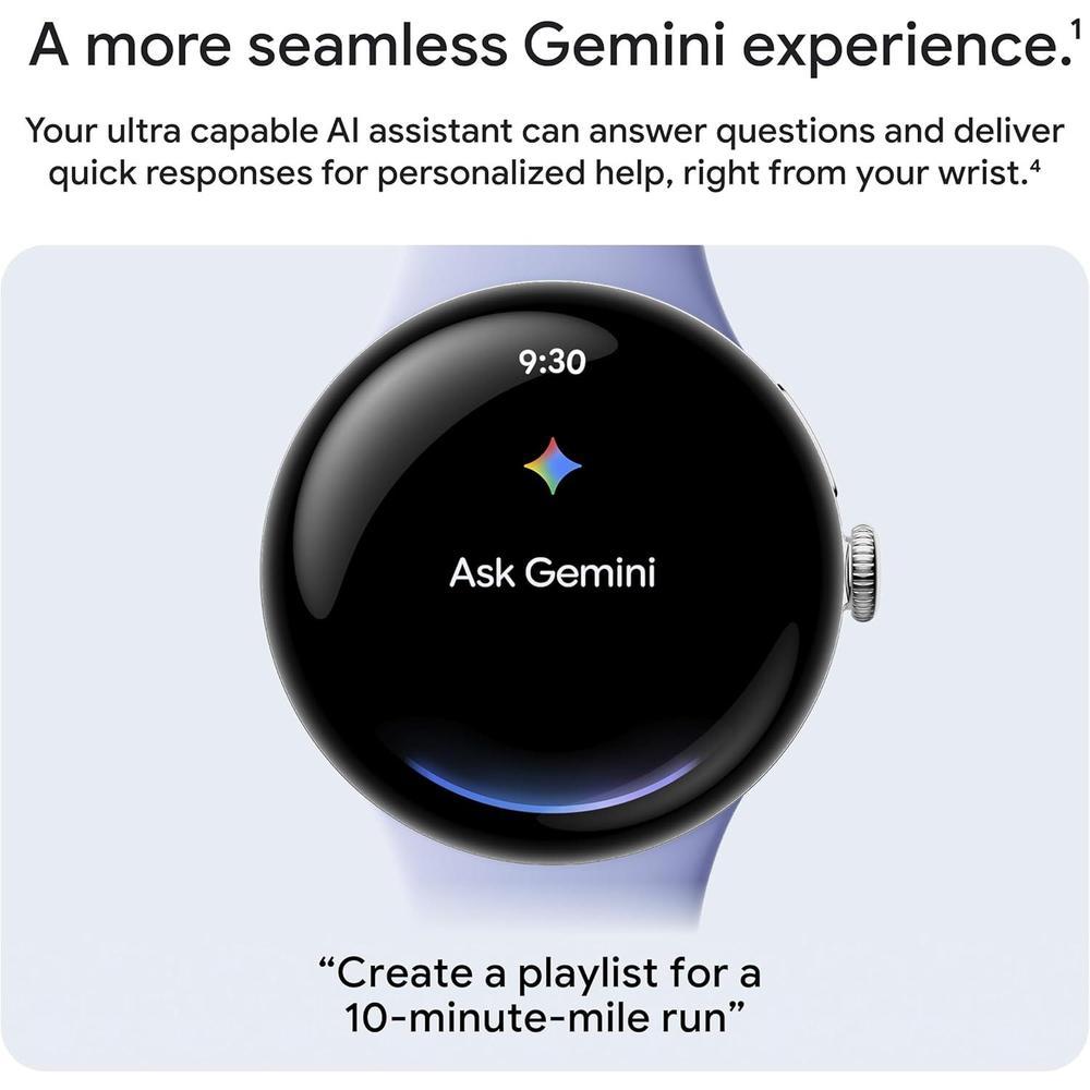 Google Pixel Watch 4 Smartwatch Android Con Detección De Ritmo Cardíaco Y Rastreo Del Sueño, Banda Porcelana