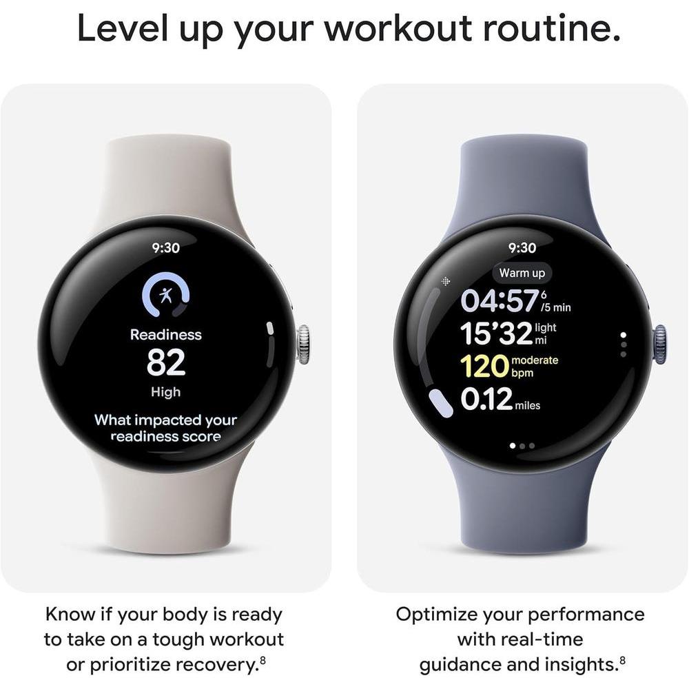 Google Pixel Watch 4 Reloj Inteligente Android Google AI Batería 30H 32GB LTE Banda Iris