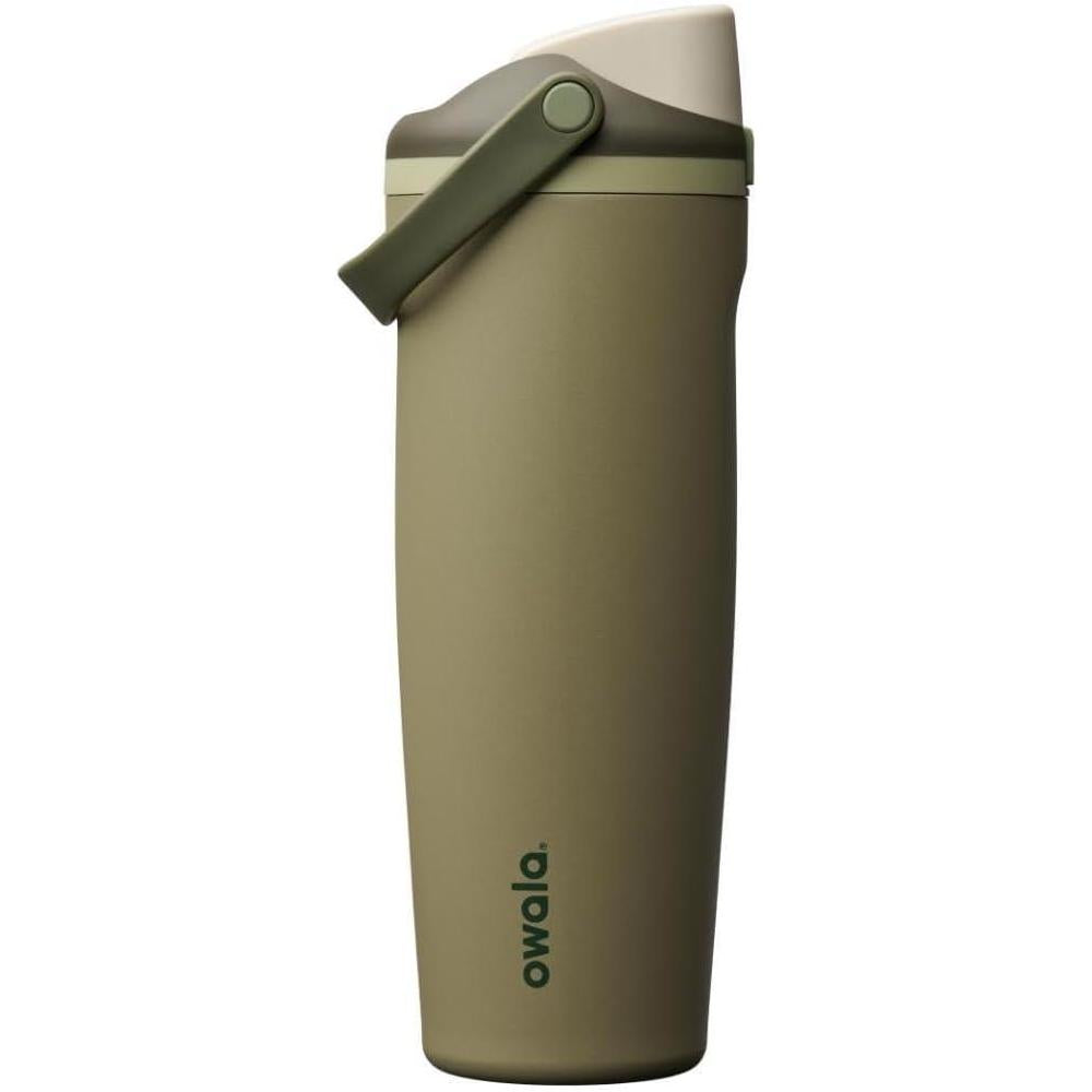 Owala FreeSip Sway Insulated Stainless Steel Water Bottle with Two-Way Spout, Built-In Straw and Bucket Handle, Made for Travel, School, and Sports, 30oz, BPA Free, Leak Proof, Off Road