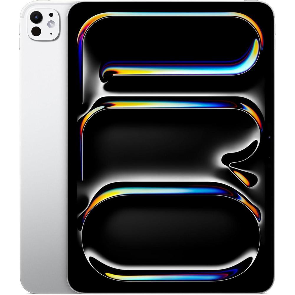 Apple iPad Pro 11-inch (M5): Ultra Retina XDR Display, 512GB, Landscape 12MP Front Camera/12MP Back Camera, LiDAR Scanner, Wi-Fi 7 with Apple N1, Face ID, All-Day Battery Life — Silver