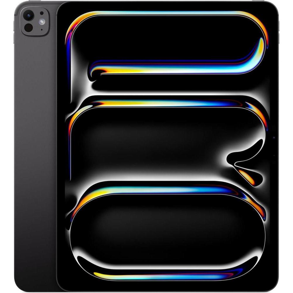 Apple iPad Pro 13-inch (M5): Ultra Retina XDR Display, 1TB, Landscape 12MP Front Camera/12MP Back Camera, LiDAR Scanner, Wi-Fi 7 with Apple N1, Face ID, All-Day Battery Life — Space Black