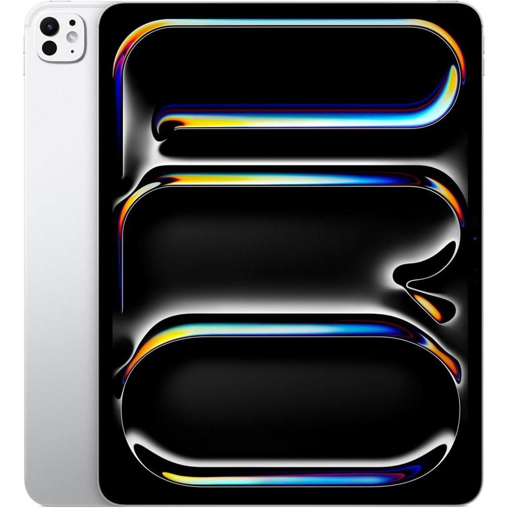 Apple iPad Pro 13-inch (M5): Ultra Retina XDR Display, 1TB, Landscape 12MP Front Camera/12MP Back Camera, LiDAR Scanner, Wi-Fi 7 with Apple N1, Face ID, All-Day Battery Life — Silver