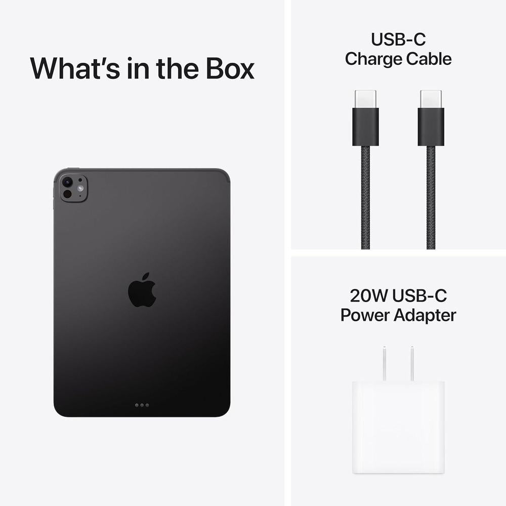 Apple iPad Pro: pantalla Ultra Retina XDR, 2 TB, cámara frontal, LiDAR, Wi-Fi 7, Face ID, batería de larga duración