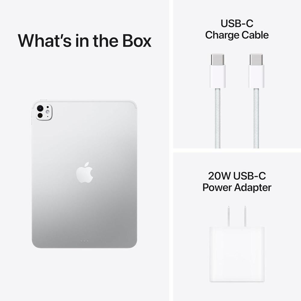 Apple iPad Pro (M5) con pantalla Ultra Retina XDR, chip M5, 2TB, cámara dual 12 MP, escáner LiDAR, Wi-Fi 7, Face ID