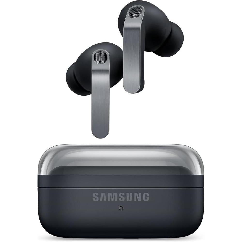 Samsung Galaxy Buds 4 Pro (2026) AI True Wireless Bluetooth Earbuds, Hi-Res Audio, 2-Way Speaker, ANC 2.0, Optimized Comfort, IP57, Live Translation, Black [US Version, 2 Yr Warranty]