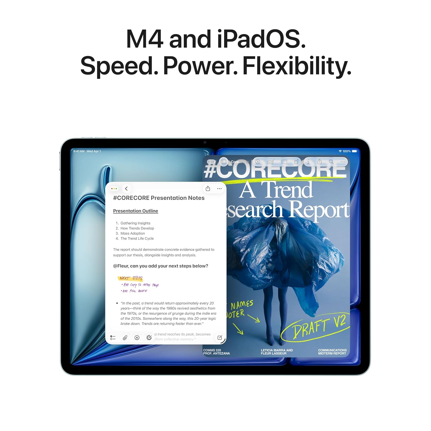 Apple iPad Air M4 11" - Starlight