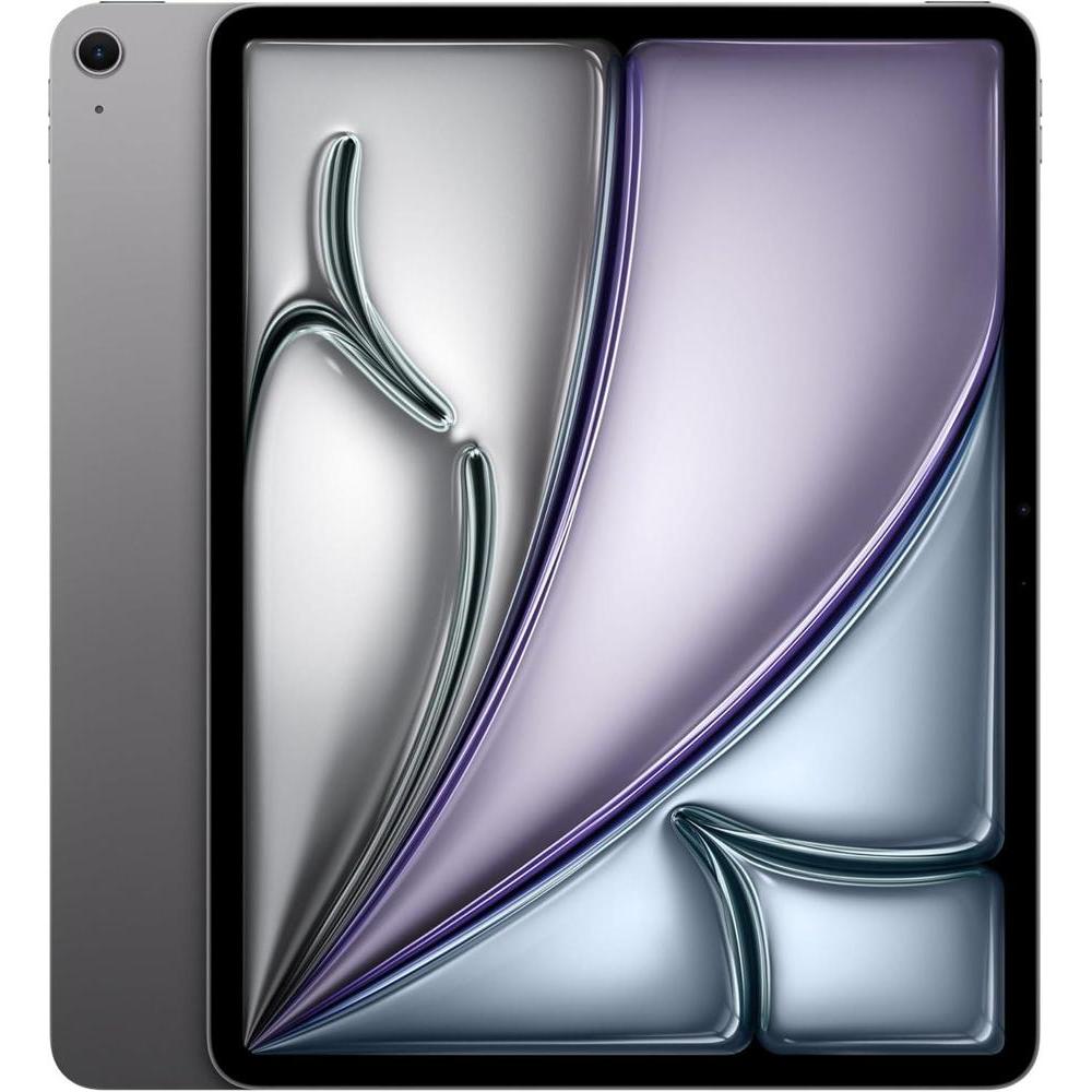 Apple iPad Air 13-inch (M4): Liquid Retina Display, 128GB, 12MP Front/Back Camera, Wi-Fi 7 with Apple N1, Touch ID, All-Day Battery Life — Space Gray