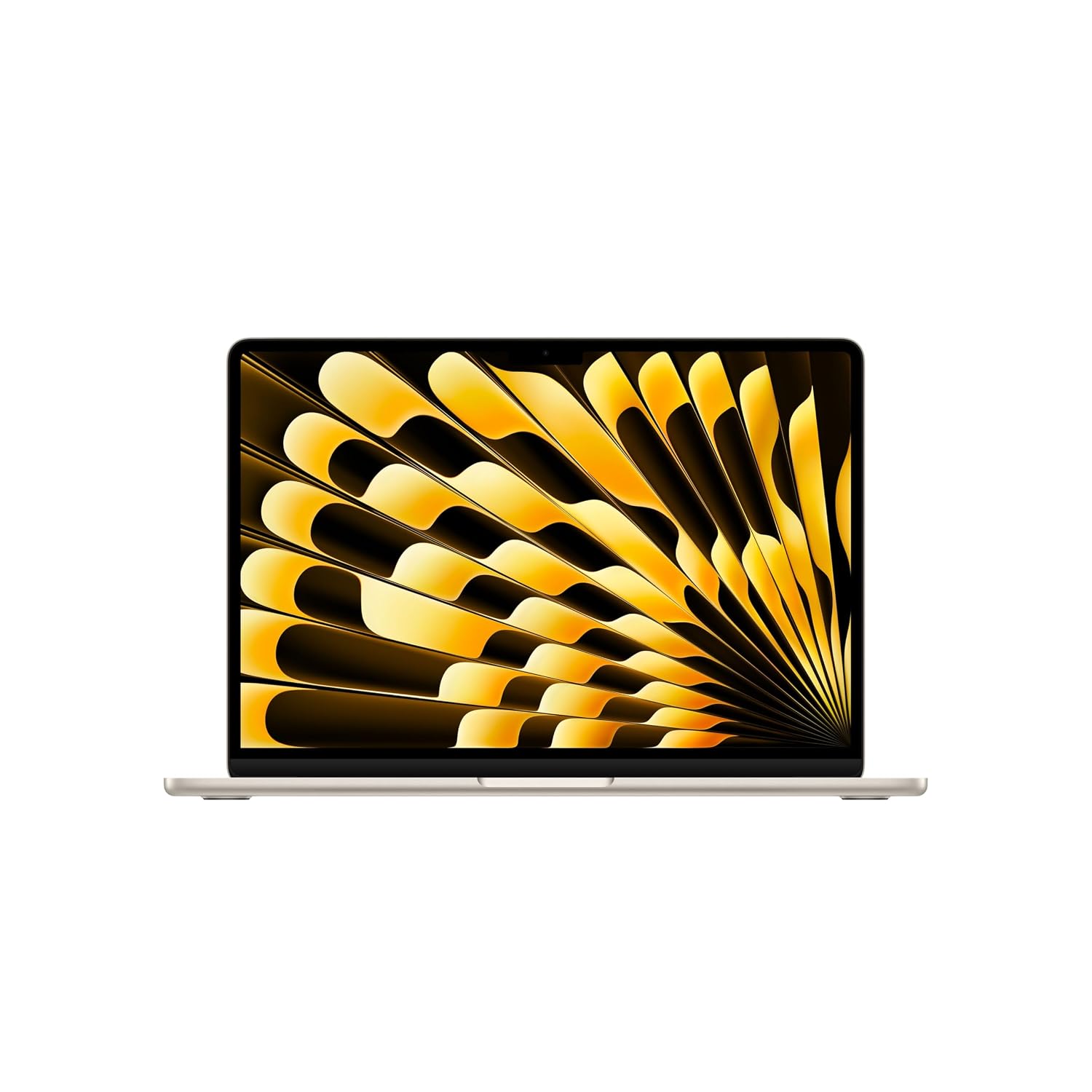 Apple 2026 MacBook Air 13-inch Laptop with M5 chip: Built for AI, 13.6-inch Liquid Retina Display, 16GB Unified Memory, 1TB SSD, 12MP Center Stage Camera, Touch ID, Wi-Fi 7; Starlight