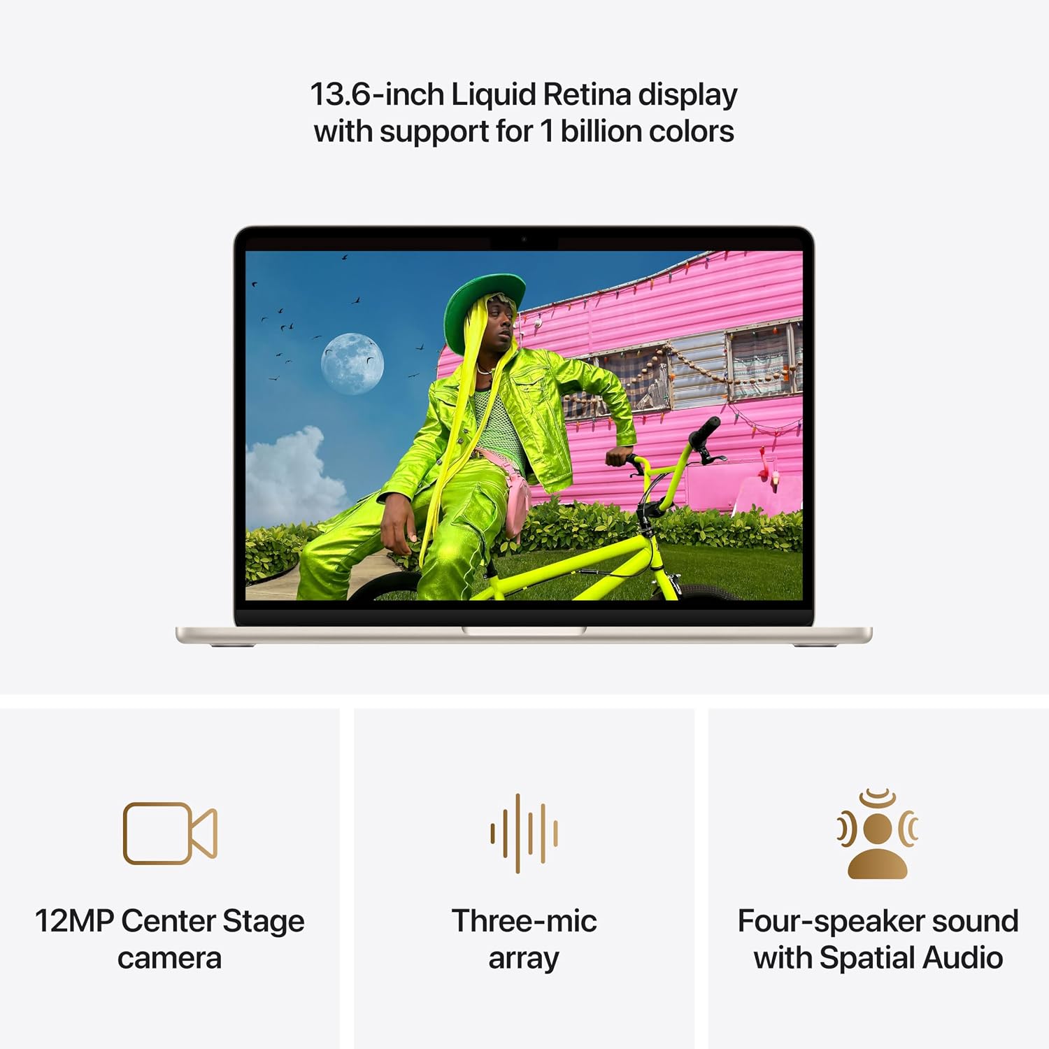 Apple MacBook Air M5 13" - Starlight