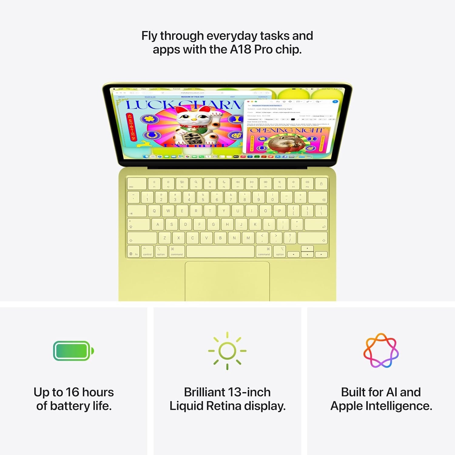 Apple MacBook Neo - Citrus