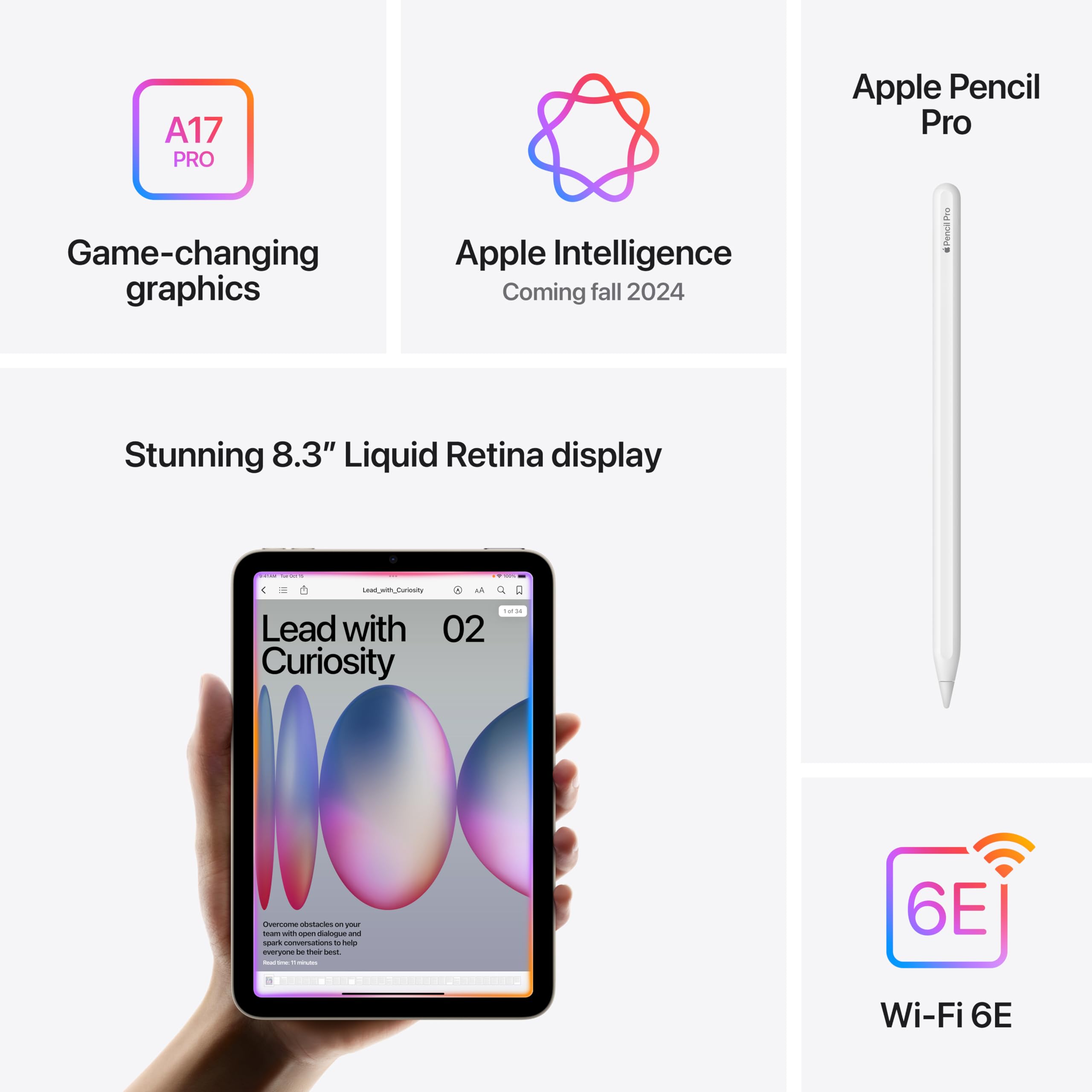 Apple iPad Mini A17 Pro - Purple